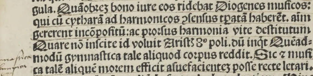 An illustration from Musica, 1507, leaf 55