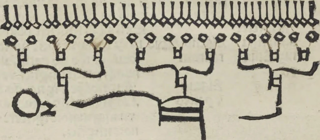 An illustration from Musica, 1507, leaf 69