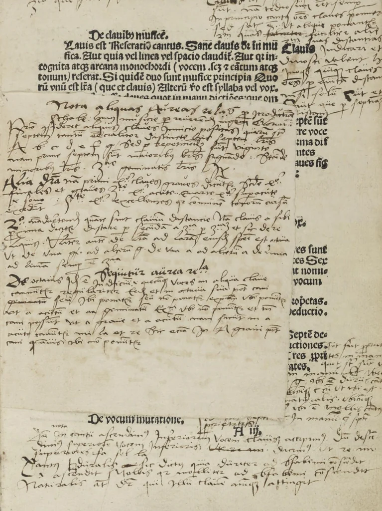 An illustration from Musica, 1507, leaf 9