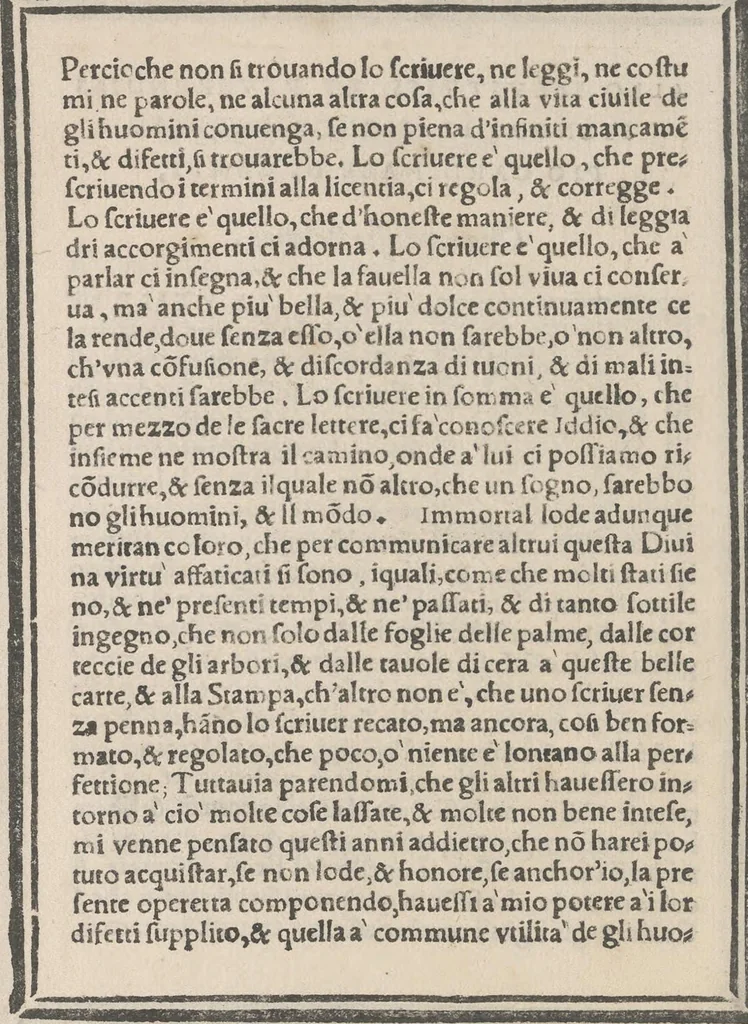 An illustration from Libro di M. Giouanbattista Palatino, cittadino romano, nelqual s'insegna à scriuere ogni sorte lettera, antica, et moderna, di qualunque natione, con le sue regole, et misure, et essempi : et con vn breue, et vtil discorso de le cifre, 1545, leaf 11