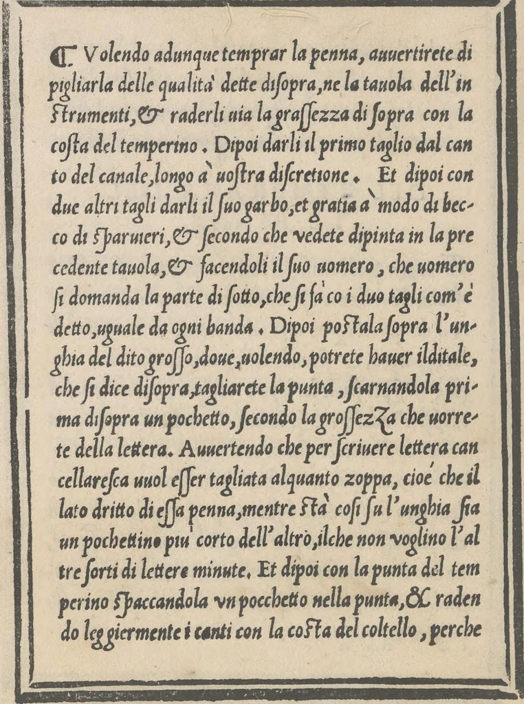 An illustration from Libro di M. Giouanbattista Palatino, cittadino romano, nelqual s'insegna à scriuere ogni sorte lettera, antica, et moderna, di qualunque natione, con le sue regole, et misure, et essempi : et con vn breue, et vtil discorso de le cifre, 1545, leaf 127