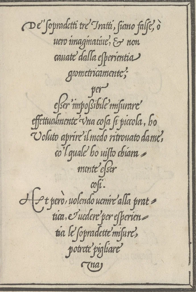 An illustration from Libro di M. Giouanbattista Palatino, cittadino romano, nelqual s'insegna à scriuere ogni sorte lettera, antica, et moderna, di qualunque natione, con le sue regole, et misure, et essempi : et con vn breue, et vtil discorso de le cifre, 1545, leaf 20