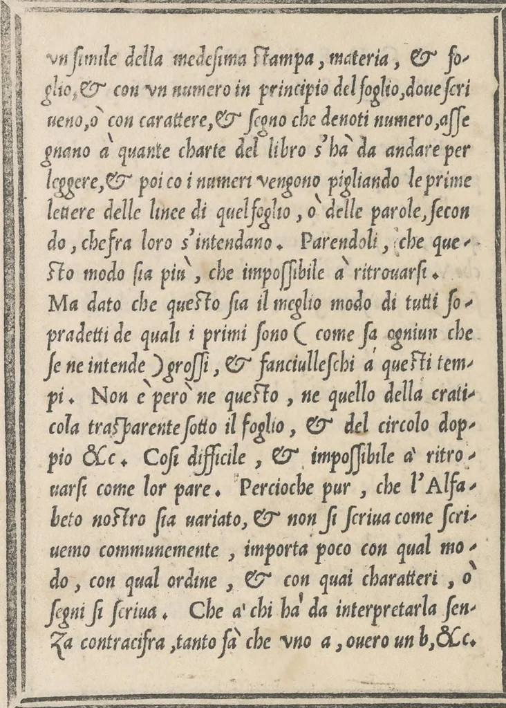 An illustration from Libro di M. Giouanbattista Palatino, cittadino romano, nelqual s'insegna à scriuere ogni sorte lettera, antica, et moderna, di qualunque natione, con le sue regole, et misure, et essempi : et con vn breue, et vtil discorso de le cifre, 1545, leaf 85