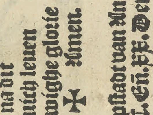 An illustration from Vocabulario para aprender franches, espannol y flaminco = Vocabulaire pour apprendre fra[n]choys, espagnol et flaming = Vocabulare om te leerene walsch, spaensch, ende vlaemsch, 1520, leaf 44