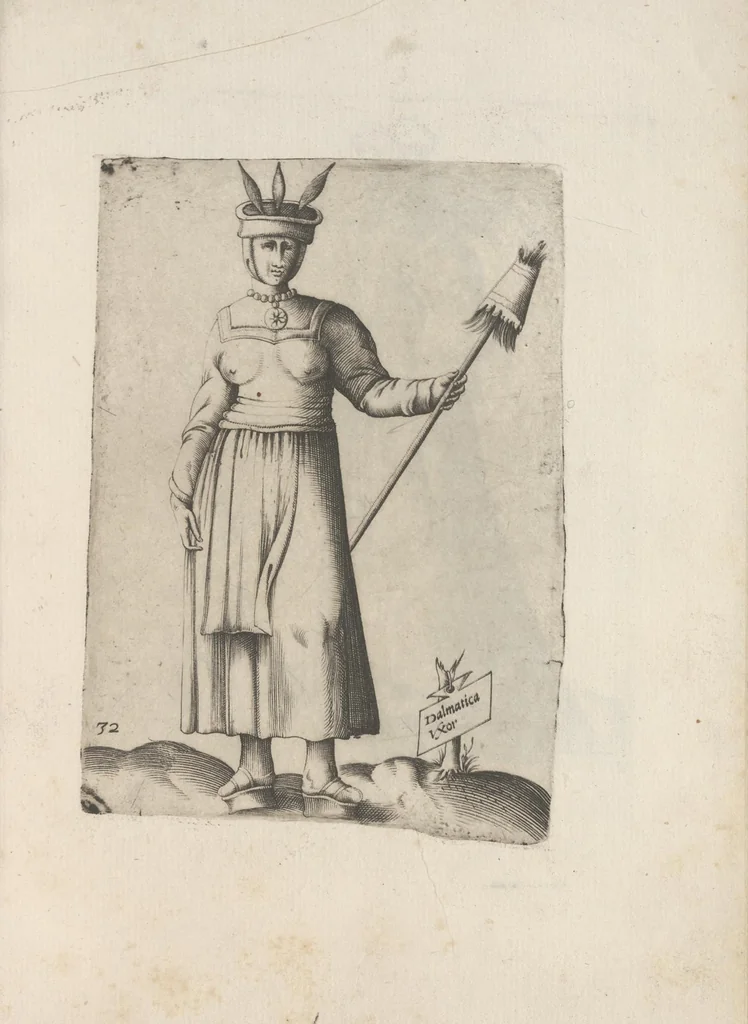 An illustration from Omnivm fere gentivm nostrae aetatis habitvs, nvnqvam ante hac aediti, 1563, leaf 106