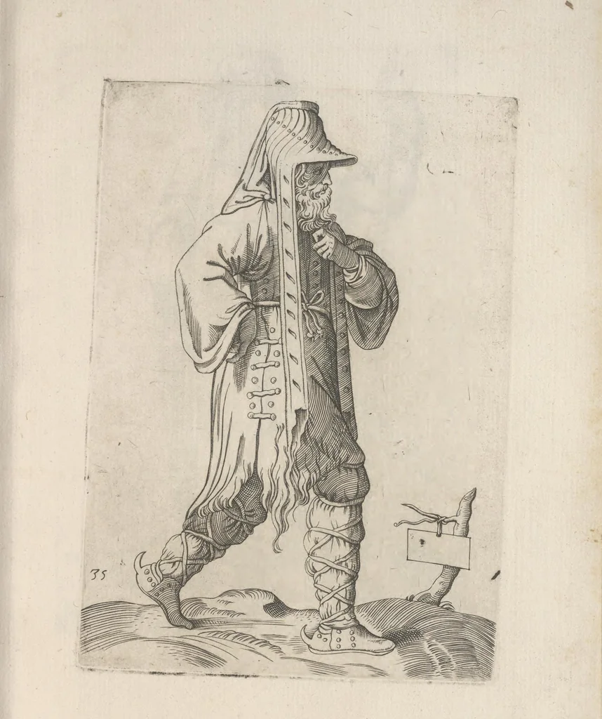An illustration from Omnivm fere gentivm nostrae aetatis habitvs, nvnqvam ante hac aediti, 1563, leaf 114