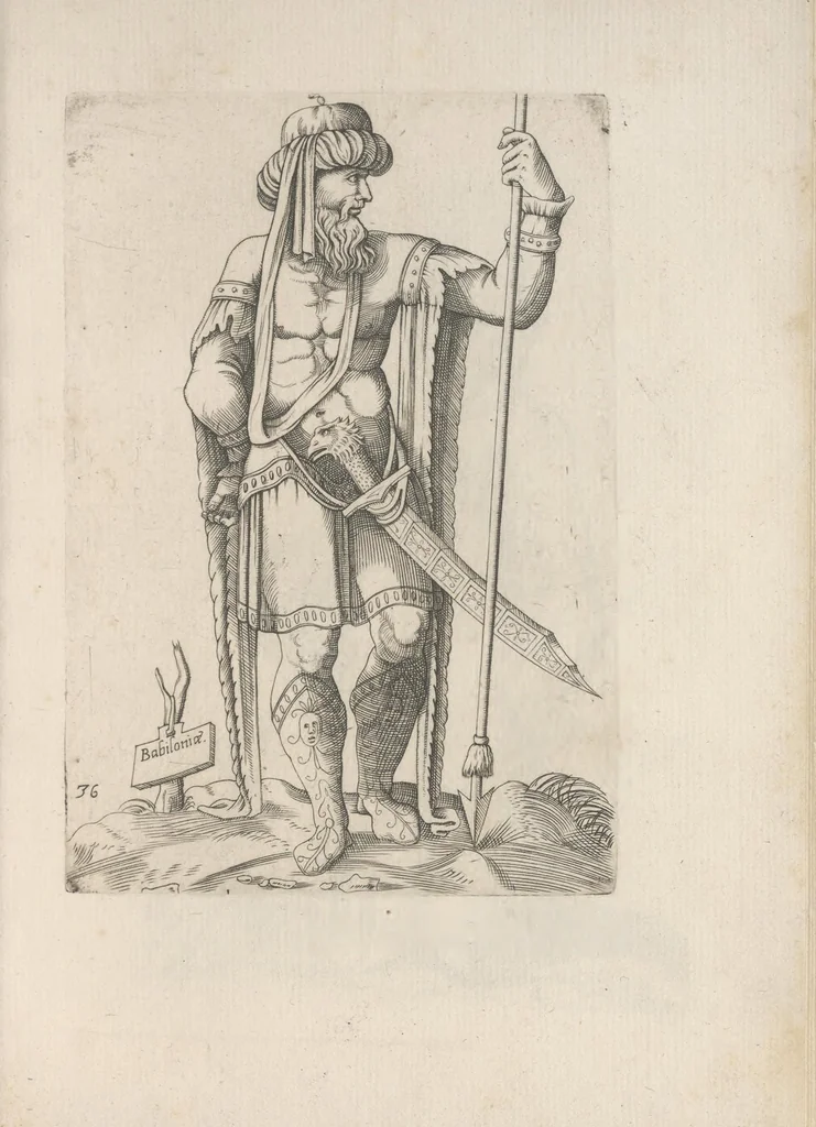 An illustration from Omnivm fere gentivm nostrae aetatis habitvs, nvnqvam ante hac aediti, 1563, leaf 116