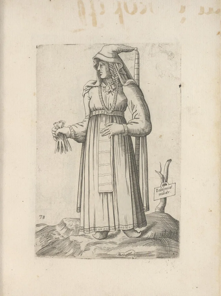 An illustration from Omnivm fere gentivm nostrae aetatis habitvs, nvnqvam ante hac aediti, 1563, leaf 120