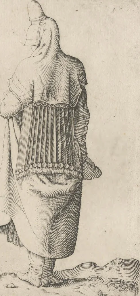 An illustration from Omnivm fere gentivm nostrae aetatis habitvs, nvnqvam ante hac aediti, 1563, leaf 128