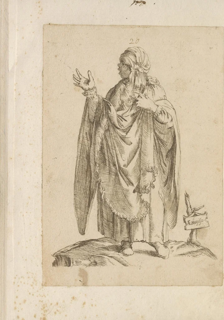 An illustration from Omnivm fere gentivm nostrae aetatis habitvs, nvnqvam ante hac aediti, 1563, leaf 139