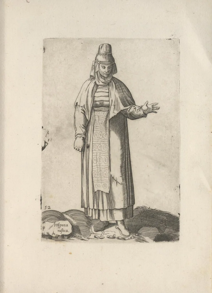 An illustration from Omnivm fere gentivm nostrae aetatis habitvs, nvnqvam ante hac aediti, 1563, leaf 156