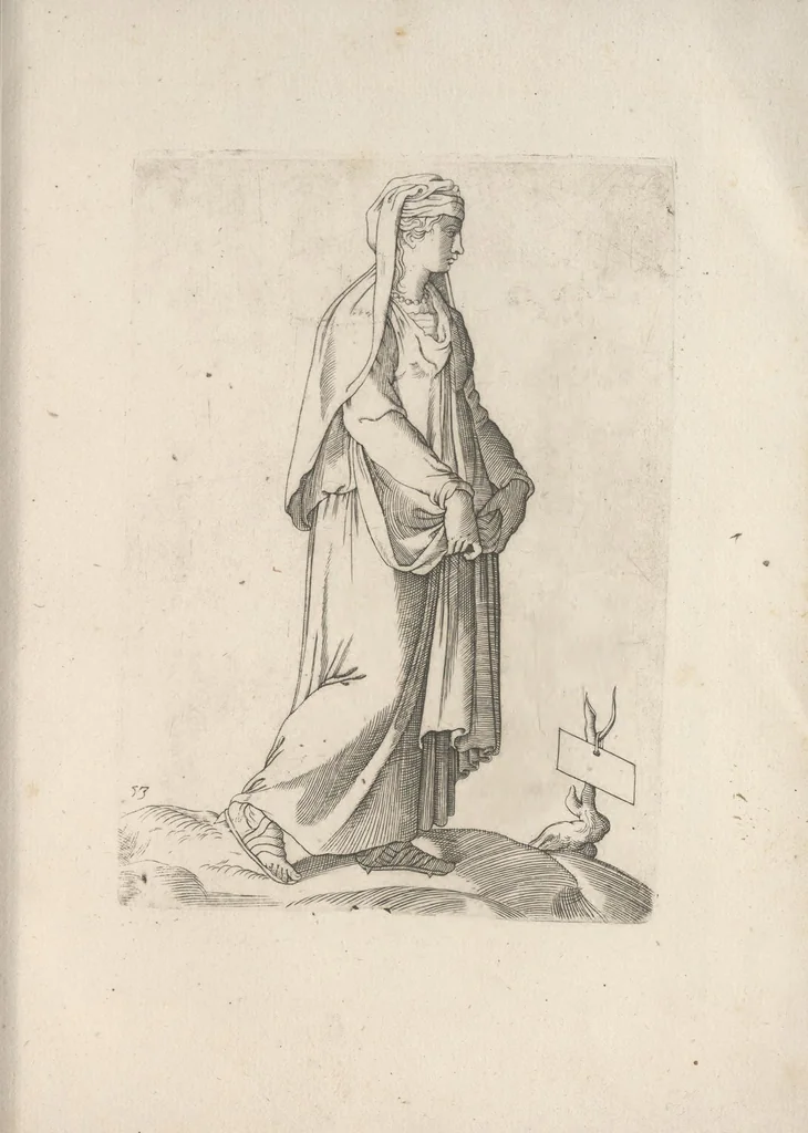 An illustration from Omnivm fere gentivm nostrae aetatis habitvs, nvnqvam ante hac aediti, 1563, leaf 160