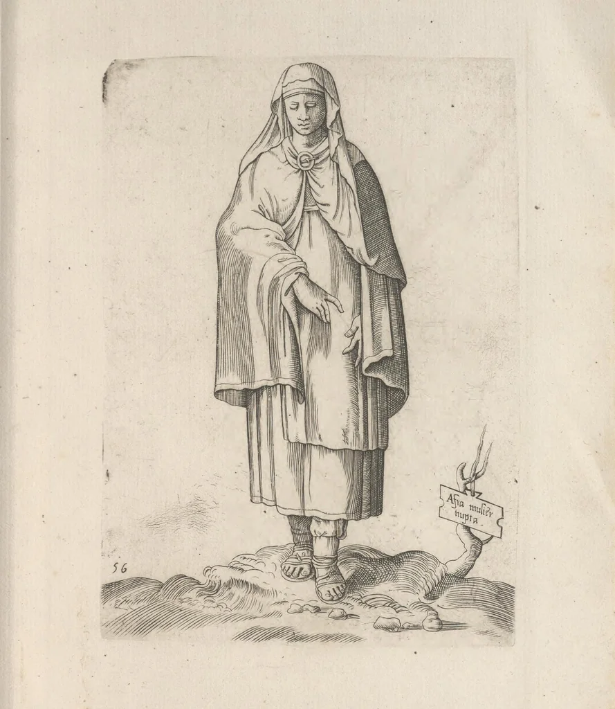 An illustration from Omnivm fere gentivm nostrae aetatis habitvs, nvnqvam ante hac aediti, 1563, leaf 170