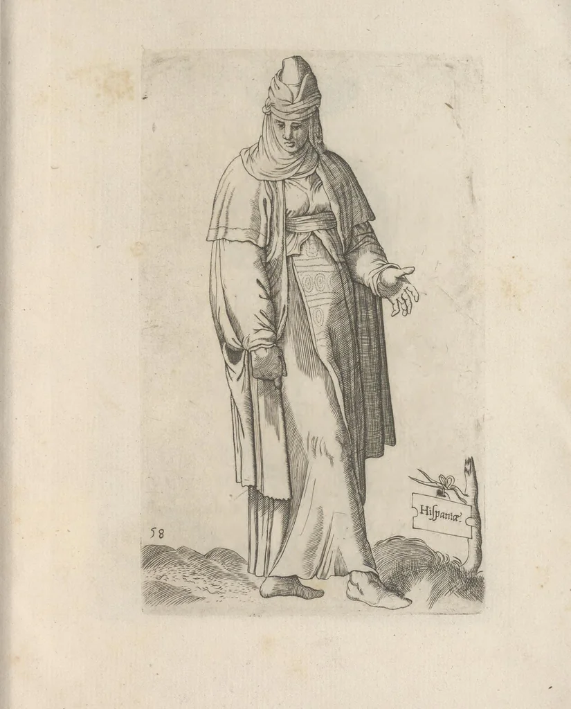 An illustration from Omnivm fere gentivm nostrae aetatis habitvs, nvnqvam ante hac aediti, 1563, leaf 178