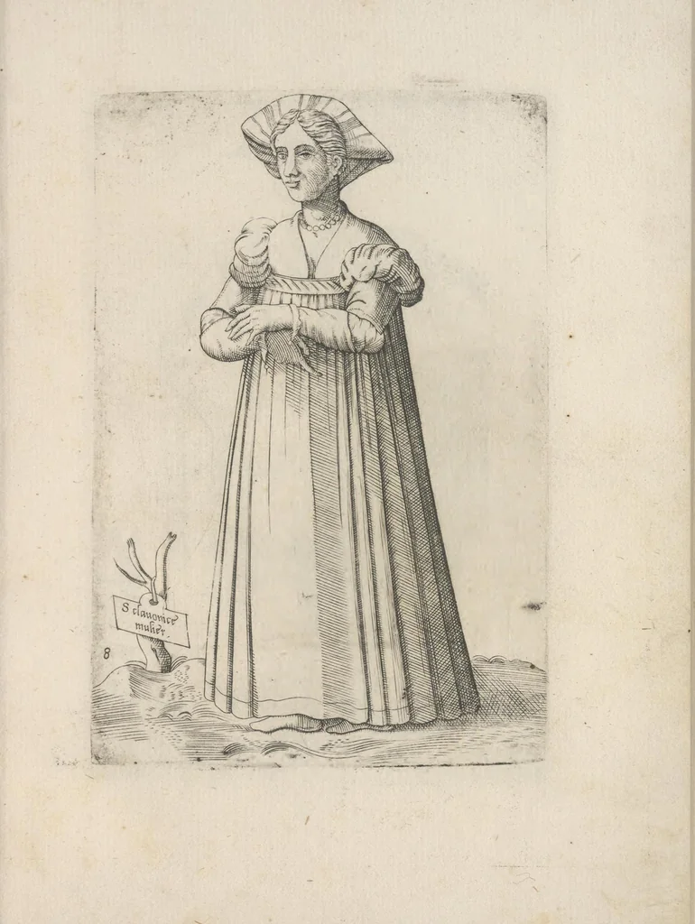 An illustration from Omnivm fere gentivm nostrae aetatis habitvs, nvnqvam ante hac aediti, 1563, leaf 22
