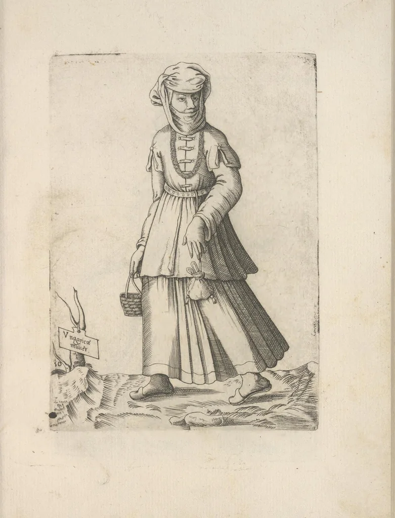 An illustration from Omnivm fere gentivm nostrae aetatis habitvs, nvnqvam ante hac aediti, 1563, leaf 26