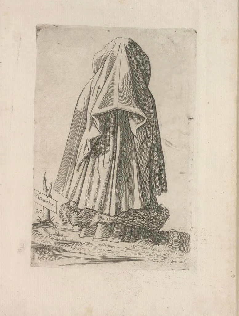 An illustration from Omnivm fere gentivm nostrae aetatis habitvs, nvnqvam ante hac aediti, 1563, leaf 60