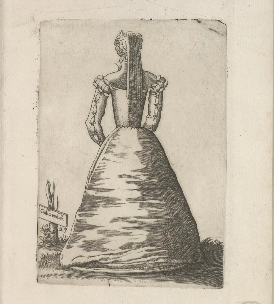 An illustration from Omnivm fere gentivm nostrae aetatis habitvs, nvnqvam ante hac aediti, 1563, leaf 72