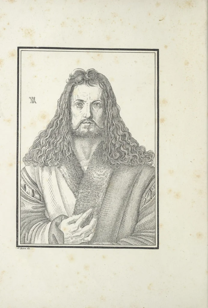 An illustration from Albrecht Dürers christlich-mythologische Handzeichnungen, 1808, leaf 7