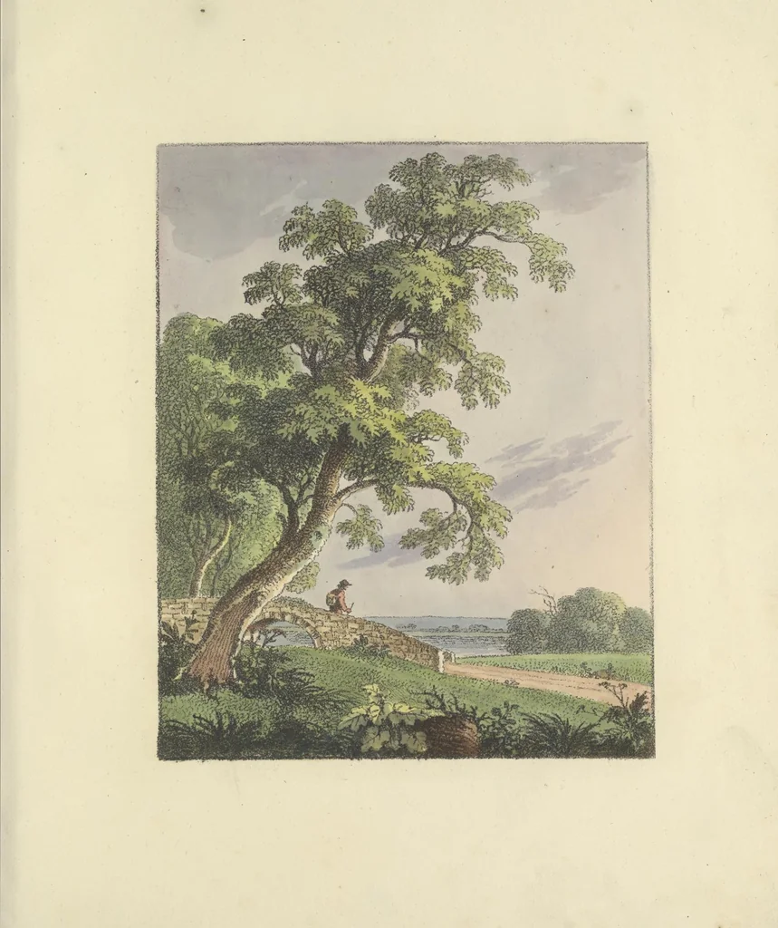 An illustration from Erste im Königreich Sachsen erschienene Sammlung artistischer Versuche im Steindrucke, 1806, leaf 34