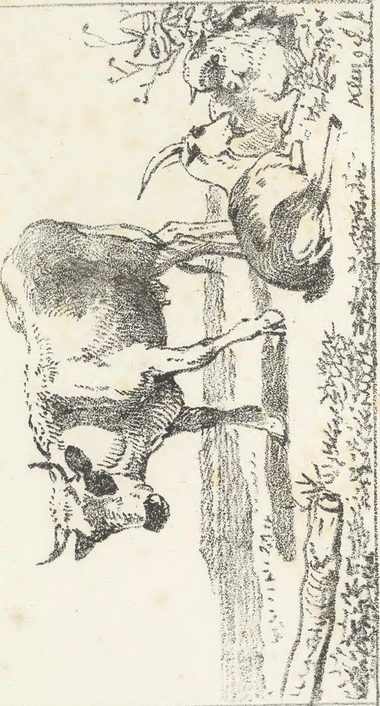 An illustration from Erste im Königreich Sachsen erschienene Sammlung artistischer Versuche im Steindrucke, 1806, leaf 66