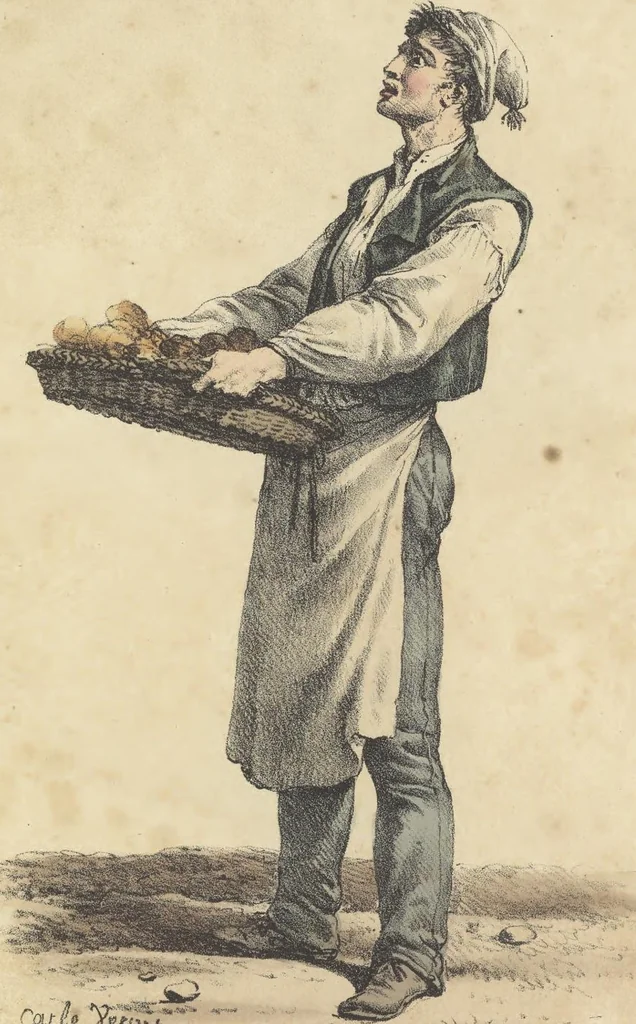 An illustration from Cris de Paris,, 1822, leaf 10