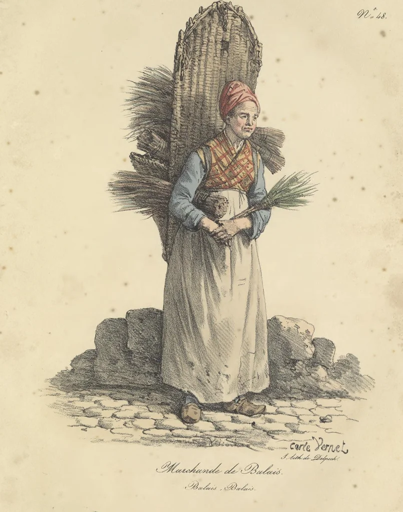 An illustration from Cris de Paris,, 1822, leaf 102