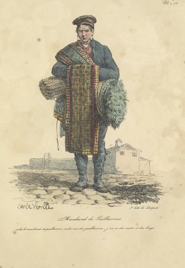 An illustration from Cris de Paris,, 1822, leaf 108