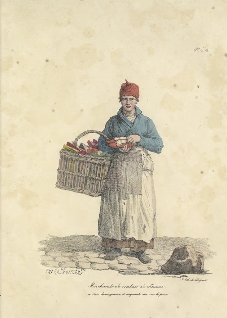 An illustration from Cris de Paris,, 1822, leaf 110