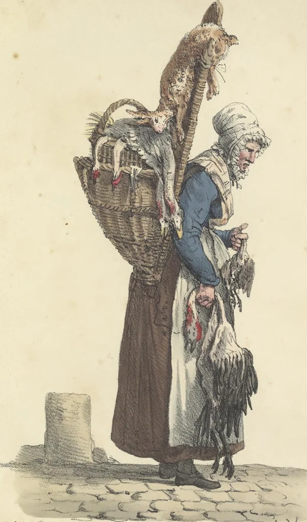 An illustration from Cris de Paris,, 1822, leaf 112