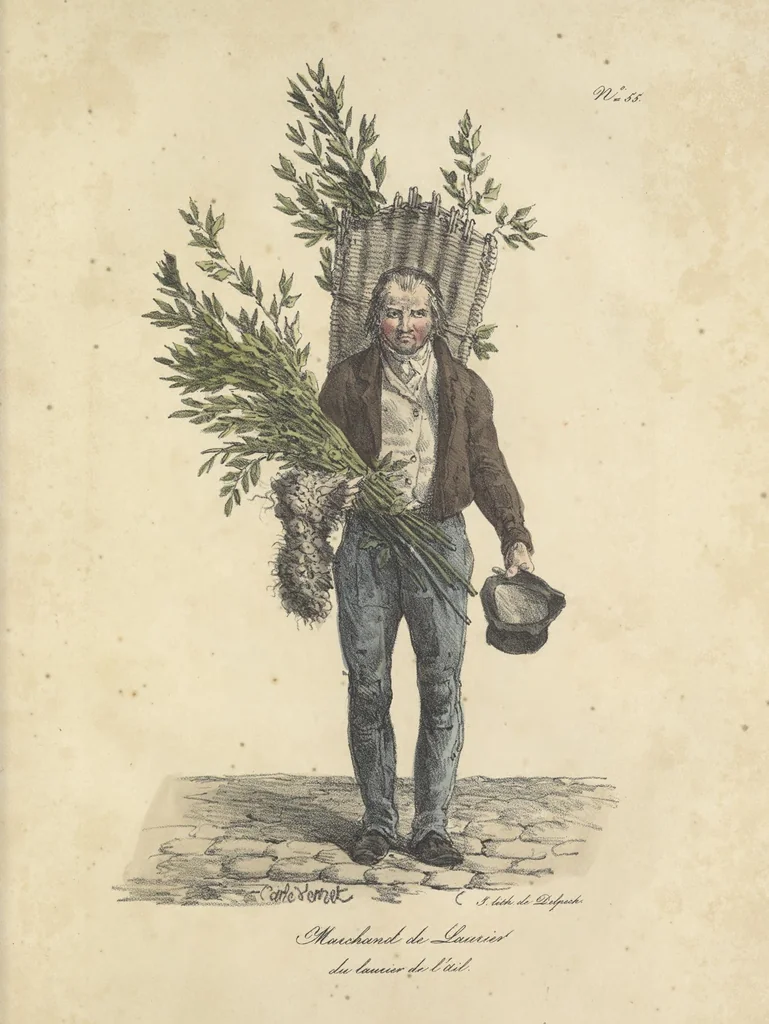 An illustration from Cris de Paris,, 1822, leaf 116