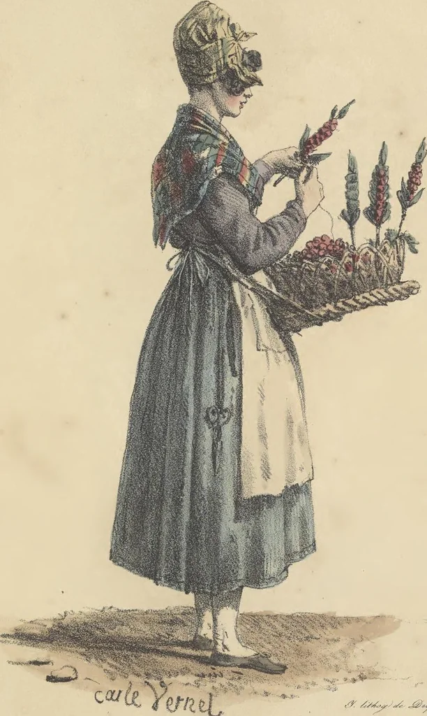 An illustration from Cris de Paris,, 1822, leaf 12