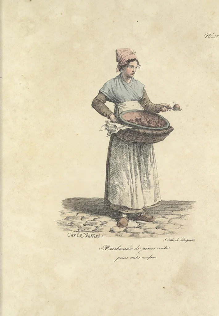An illustration from Cris de Paris,, 1822, leaf 122