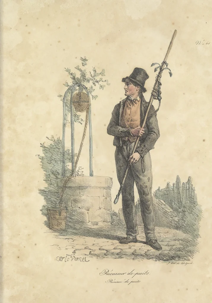 An illustration from Cris de Paris,, 1822, leaf 128