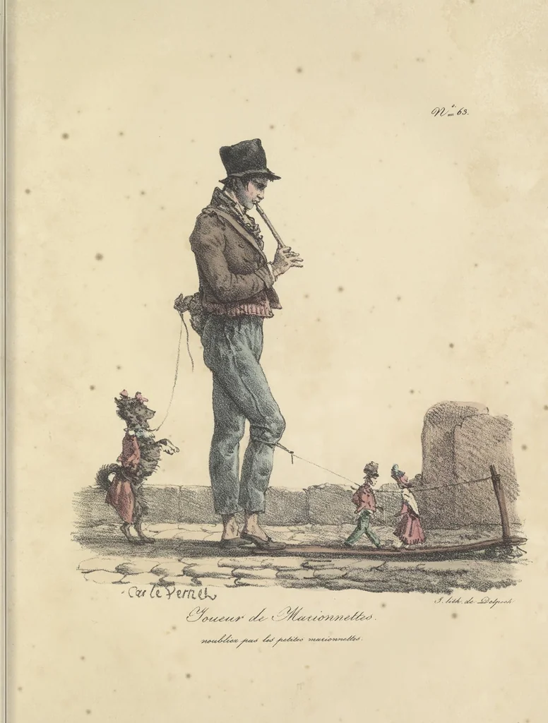 An illustration from Cris de Paris,, 1822, leaf 132