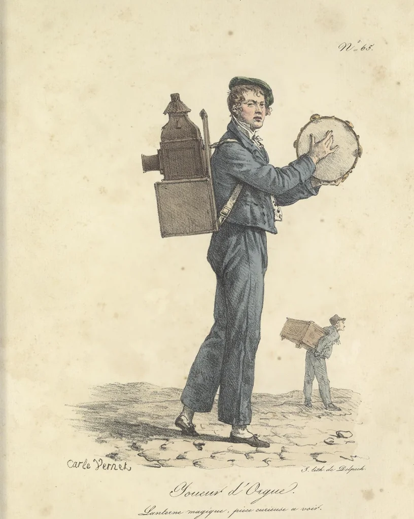 An illustration from Cris de Paris,, 1822, leaf 136