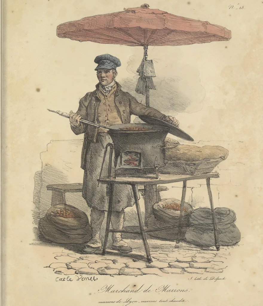 An illustration from Cris de Paris,, 1822, leaf 142