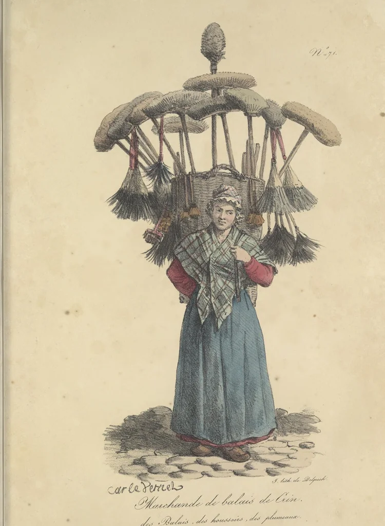 An illustration from Cris de Paris,, 1822, leaf 148