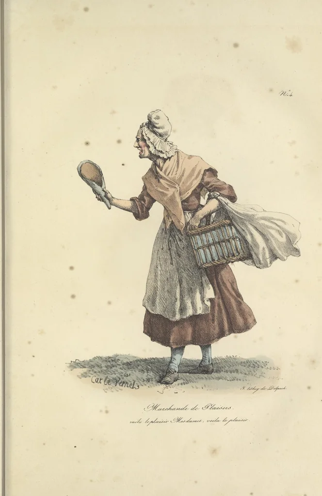 An illustration from Cris de Paris,, 1822, leaf 16