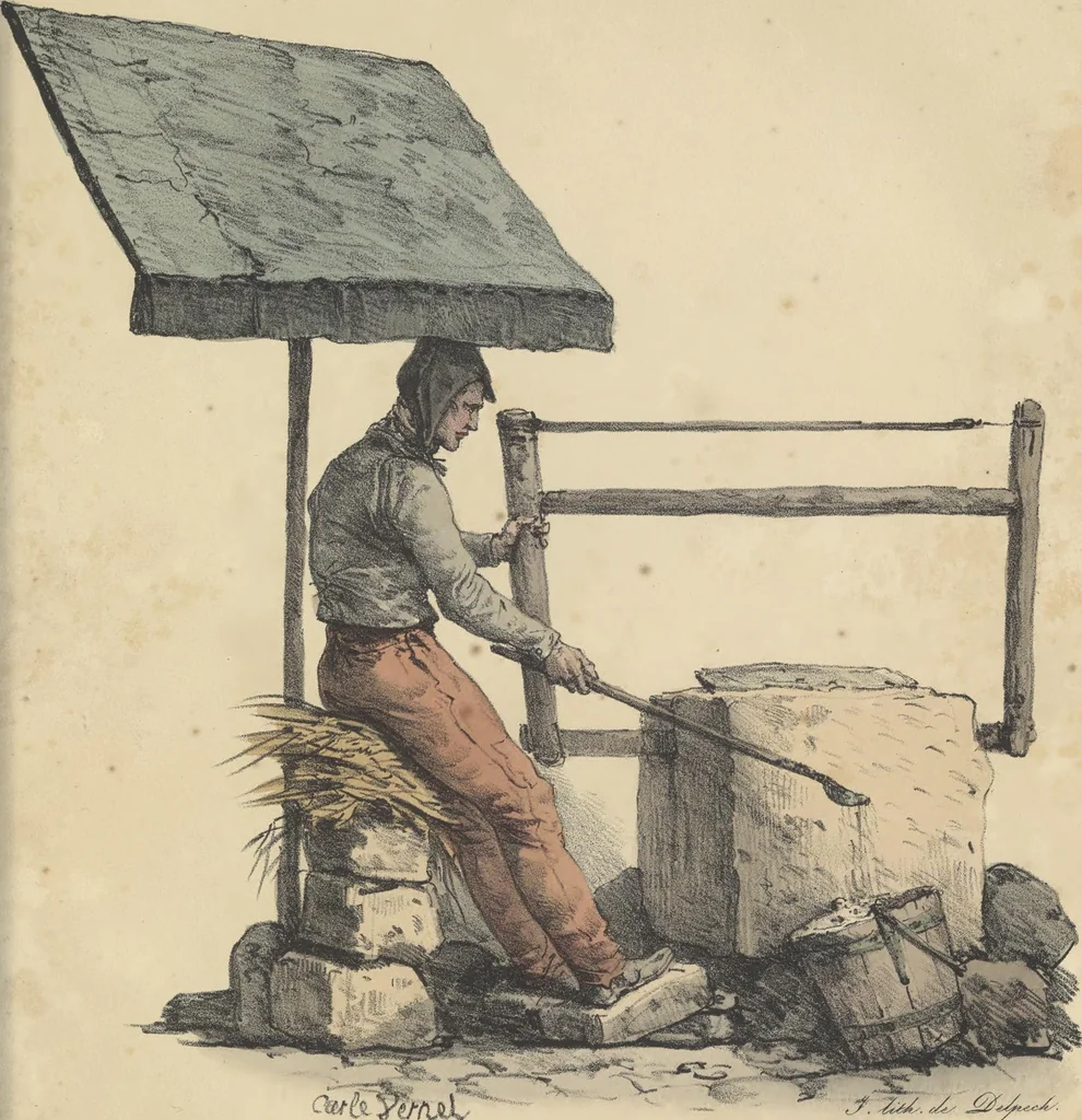An illustration from Cris de Paris,, 1822, leaf 162
