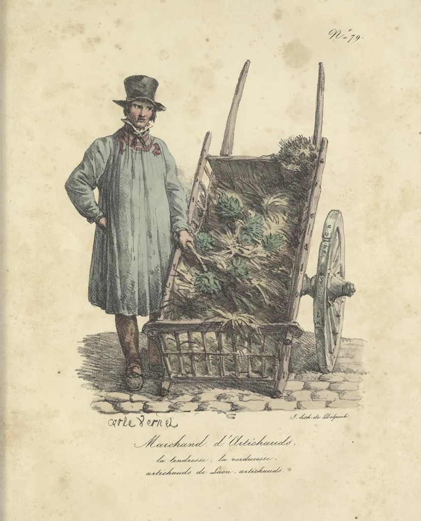An illustration from Cris de Paris,, 1822, leaf 164
