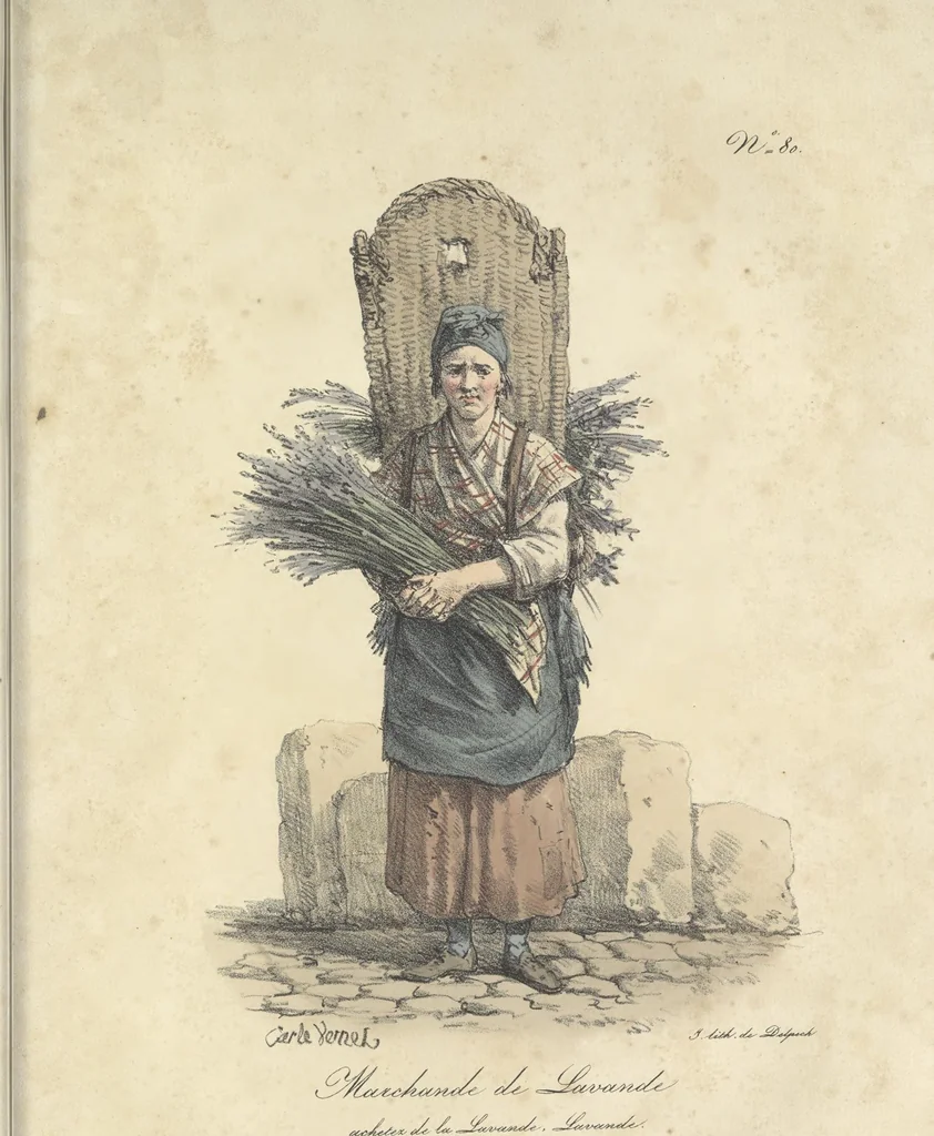 An illustration from Cris de Paris,, 1822, leaf 166
