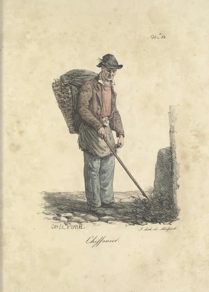 An illustration from Cris de Paris,, 1822, leaf 170
