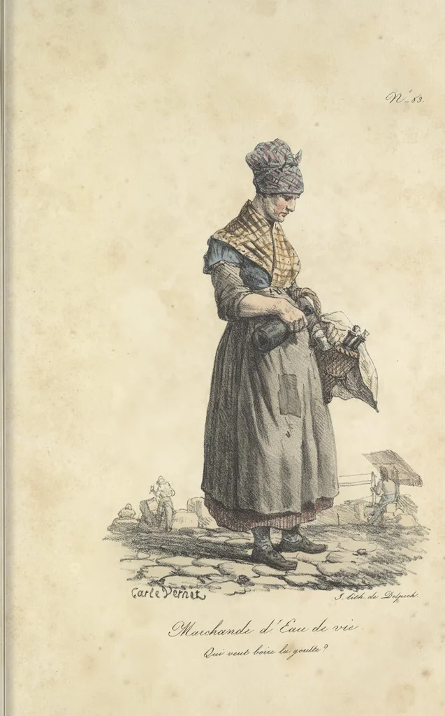 An illustration from Cris de Paris,, 1822, leaf 172