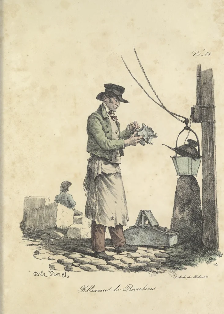 An illustration from Cris de Paris,, 1822, leaf 176