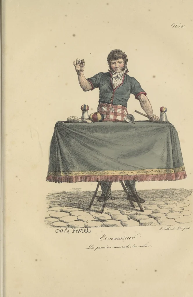 An illustration from Cris de Paris,, 1822, leaf 188