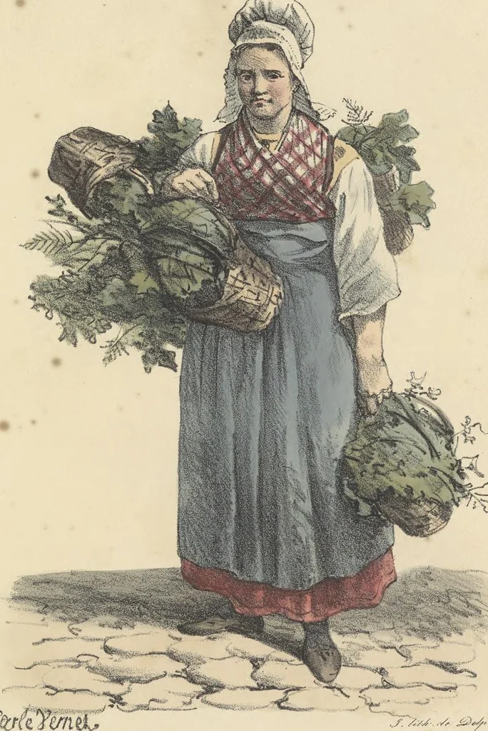 An illustration from Cris de Paris,, 1822, leaf 196