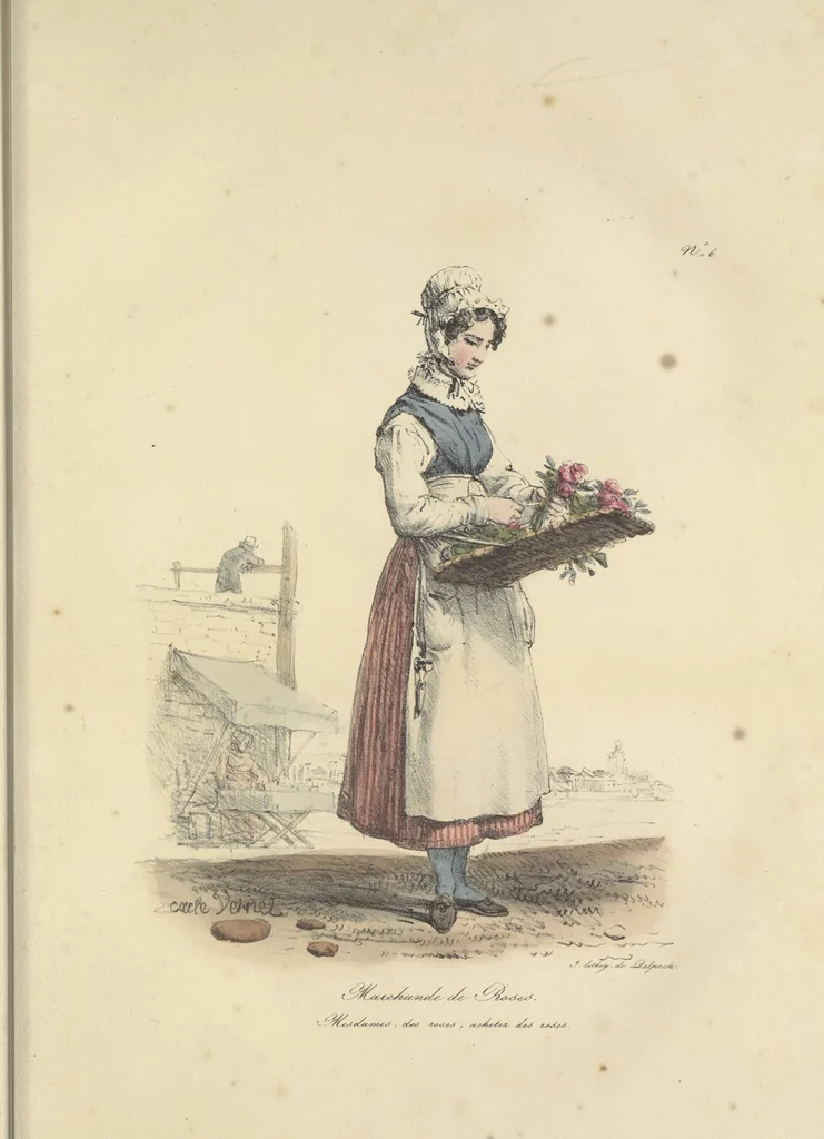 An illustration from Cris de Paris,, 1822, leaf 20