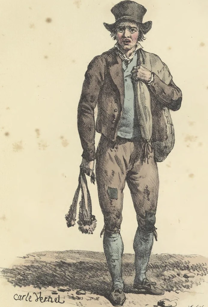 An illustration from Cris de Paris,, 1822, leaf 22