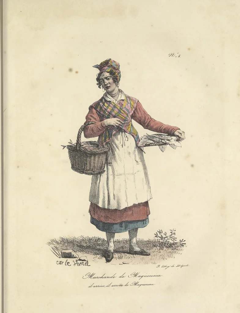 An illustration from Cris de Paris,, 1822, leaf 24